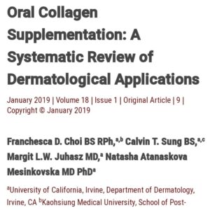 Oral Collagen Supplementation: A systematic review